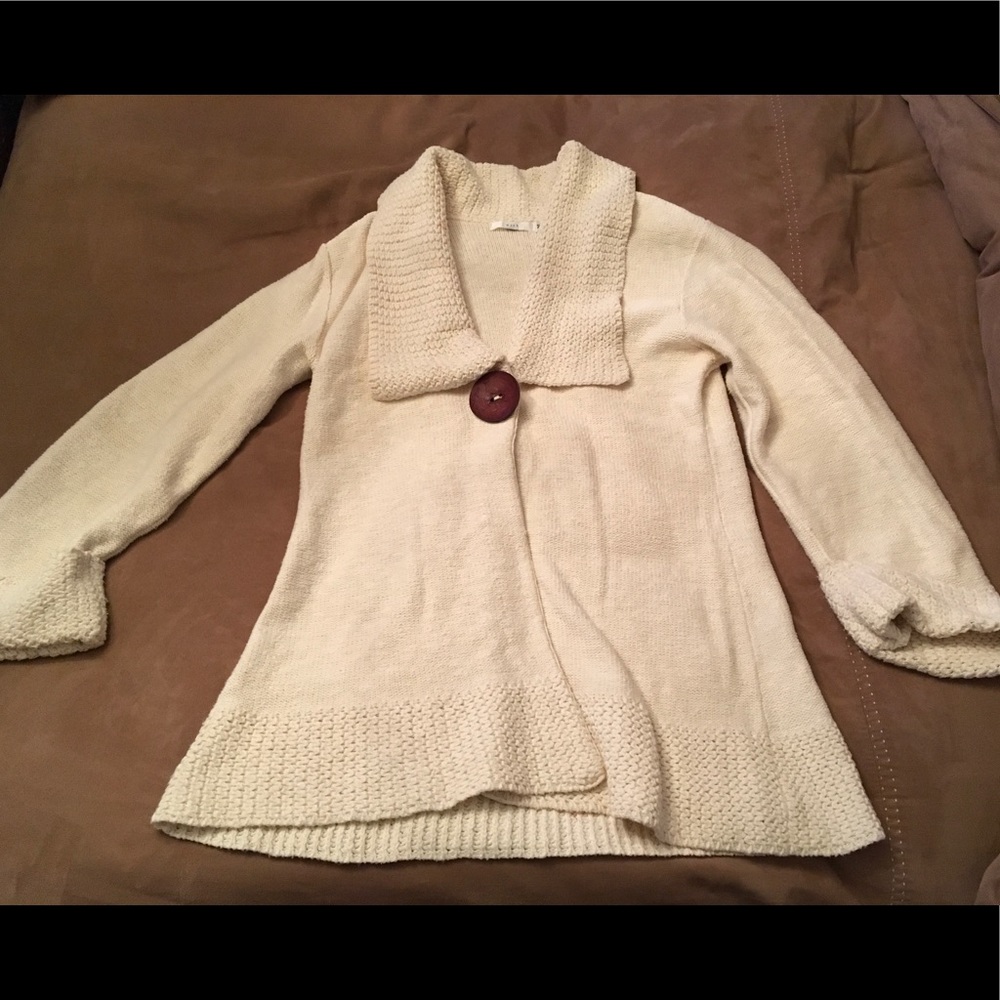 WISH cotton cardigan M